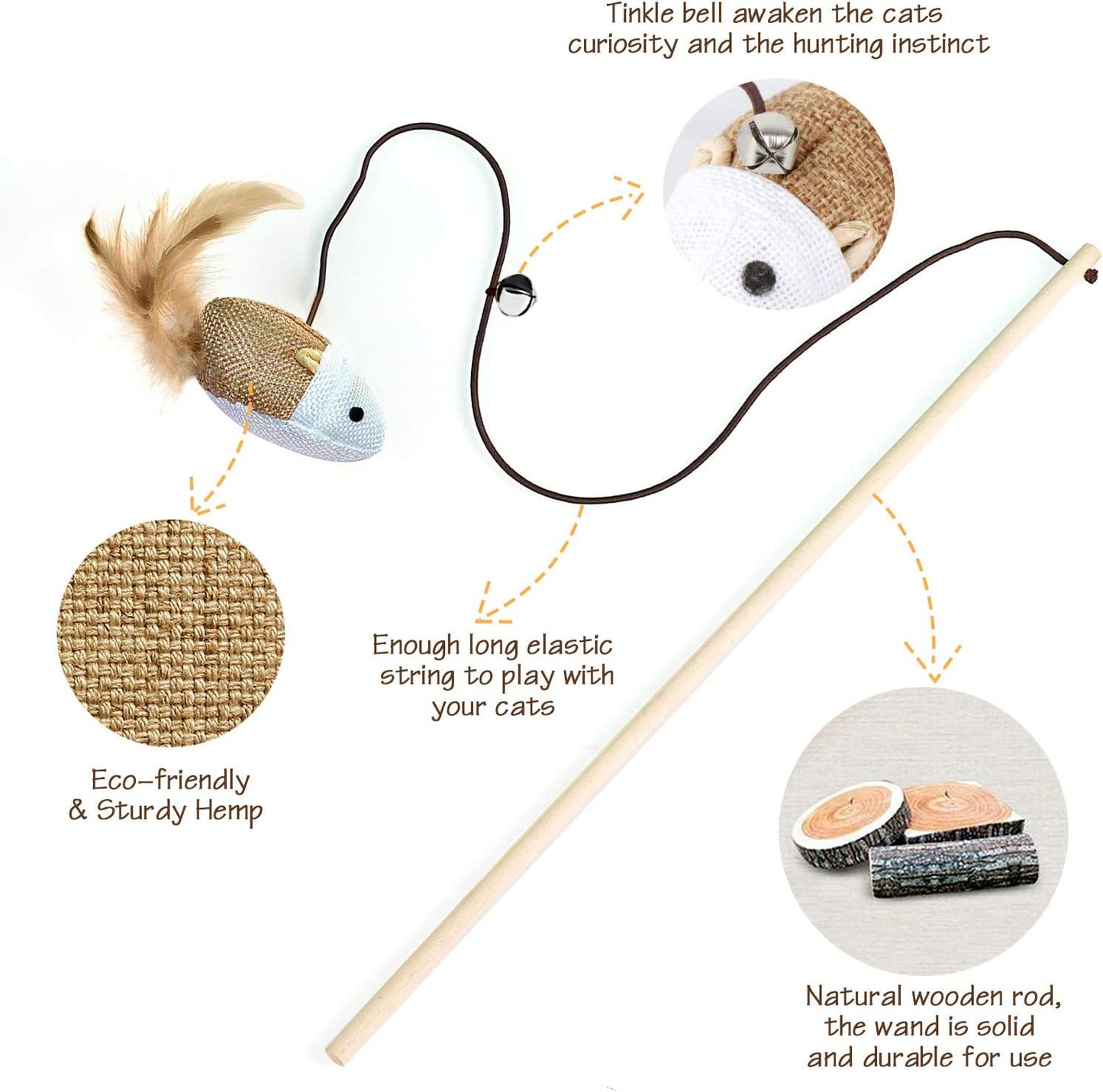 FREE Cat Feather Toy ($4.99 Value) – with Box Purchase
